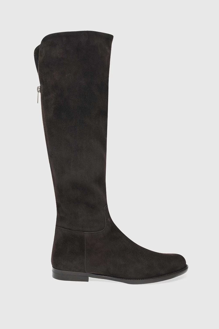 Unützer Women's 2922 Dark Brown Stretch Nappa Leather Boots