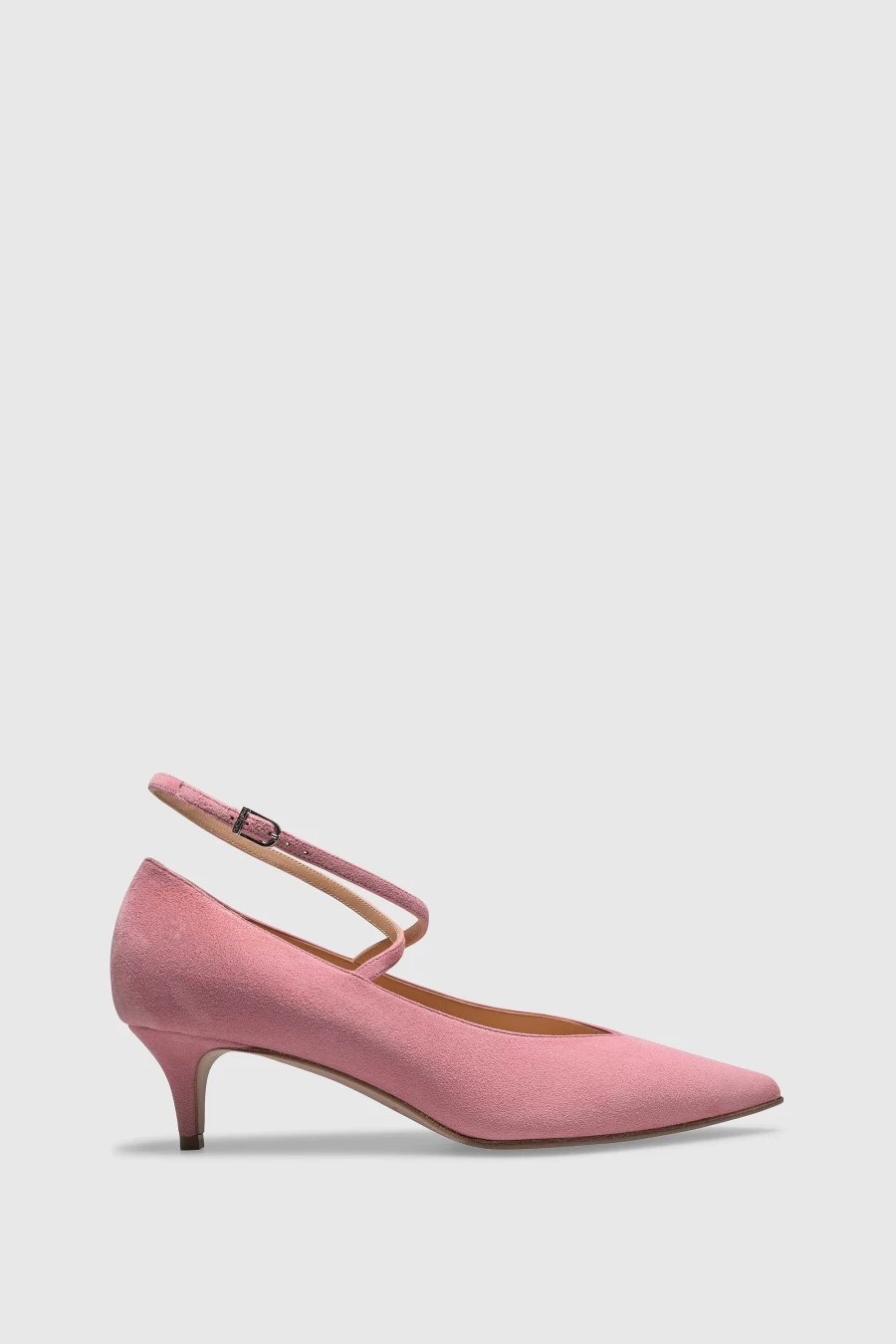 Unützer Women's Pink Suede Pump 9406 - Elegant Comfort Shoes for Ladies