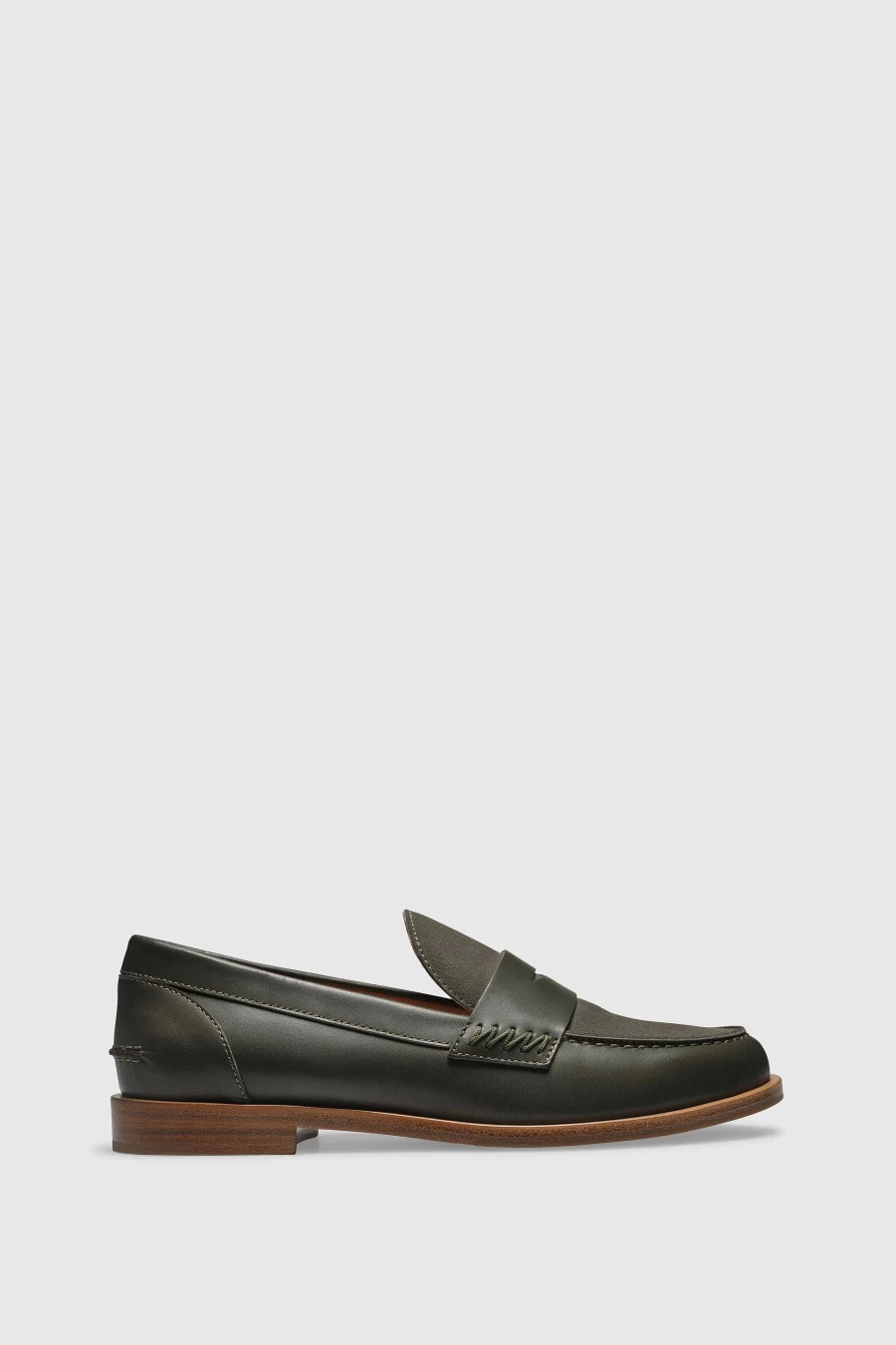 Unützer Women's Loafer 9250 in Schwarz/Weiß - Premium Vitello Leather Slip-On Shoes