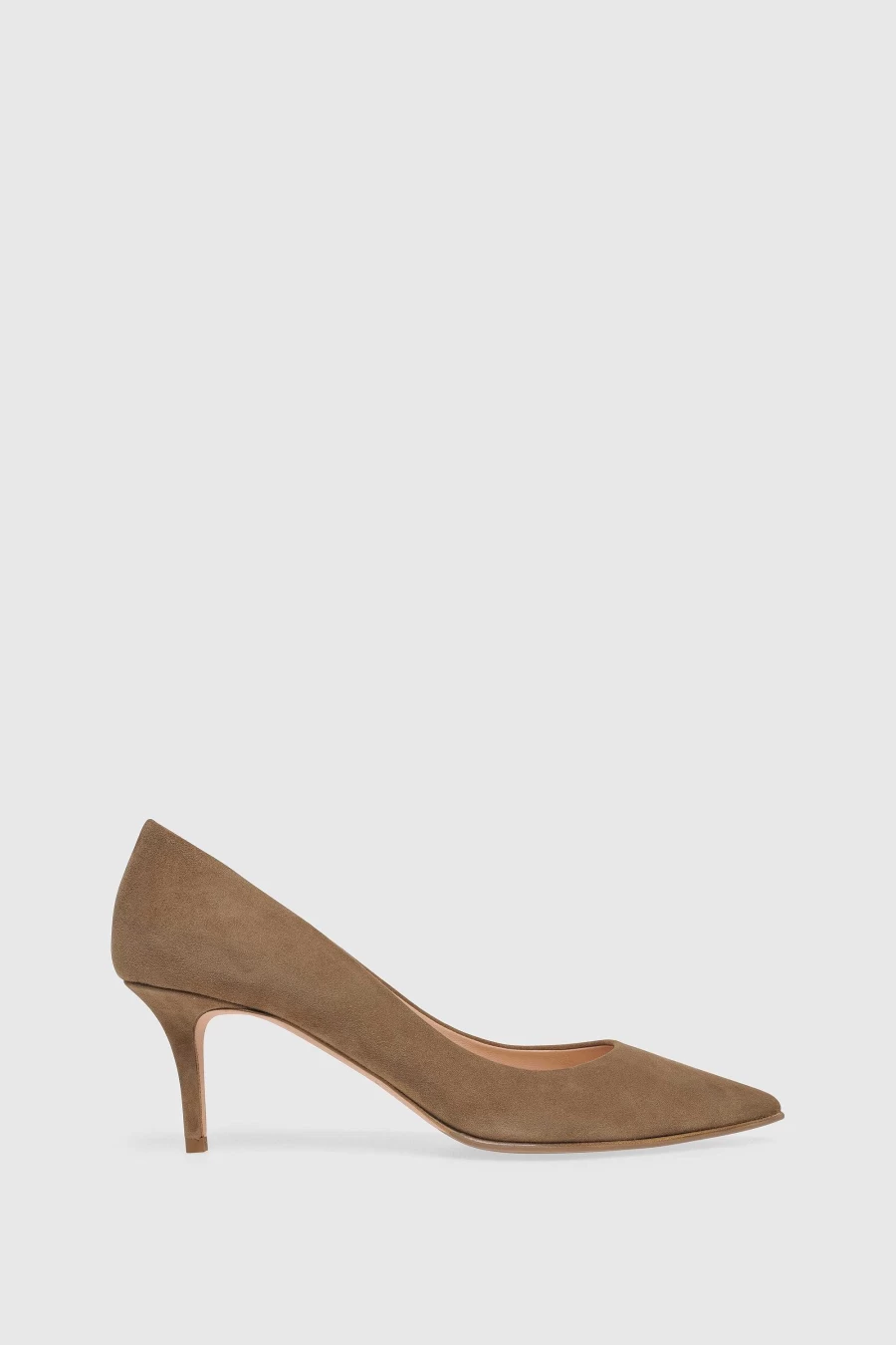 Unützer Women's Pump 7169 in Weiss Nappa Leather - Elegant Ivory Heels