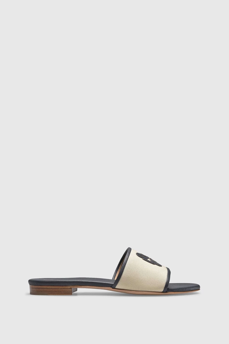 Unützer Women's Sandale 9410 Canvas Mousse in Blue - Comfortable Navy Sandals for Women