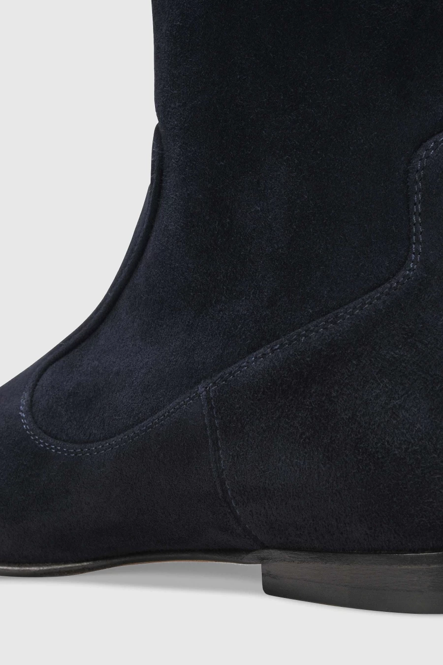 Unützer Women's Navy Blue Boots 6489K Camoscio - Stylish & Comfortable Footwear