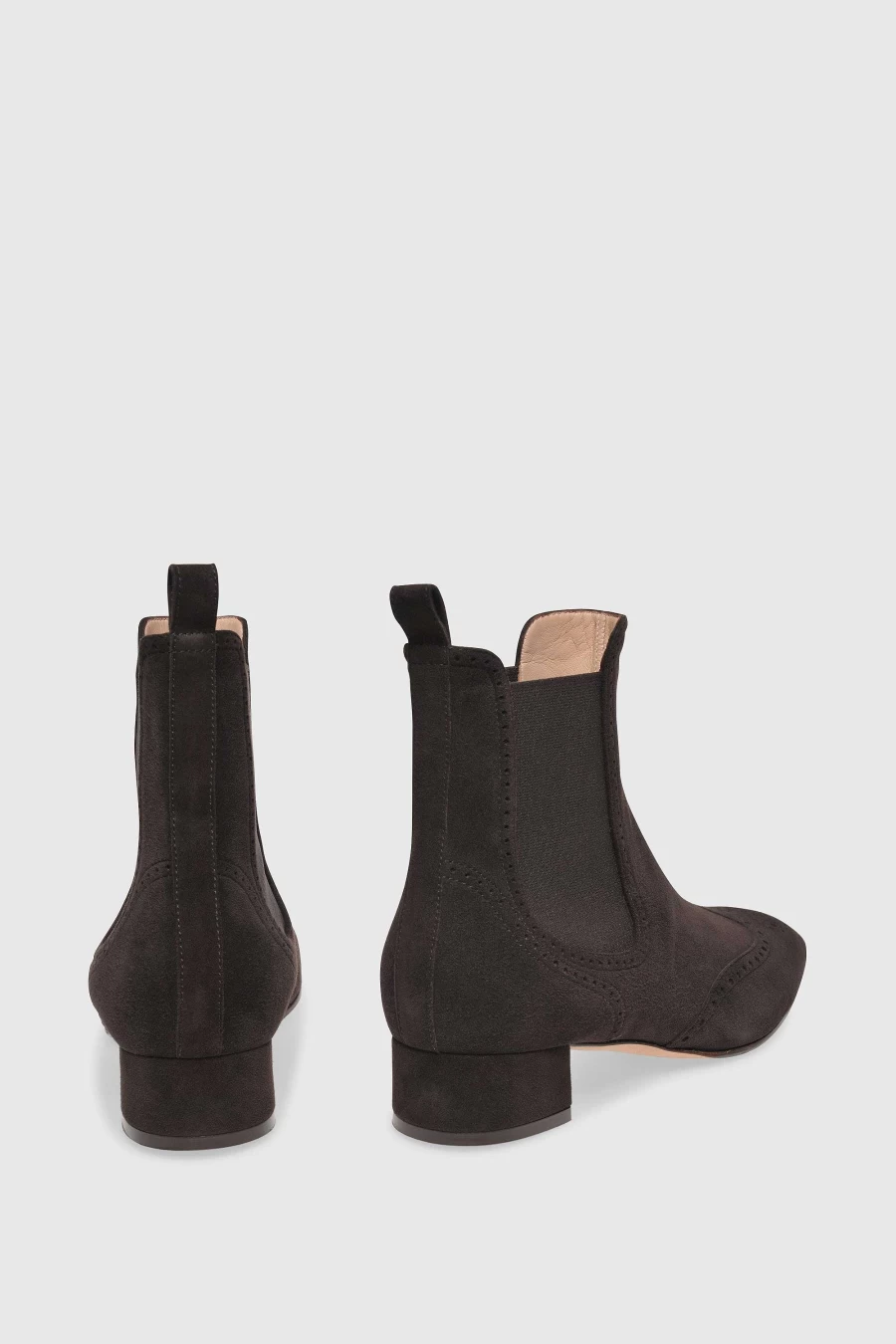 Unützer Women's Braun Suede Ankle Boots Stiefelette 9075 Tdm