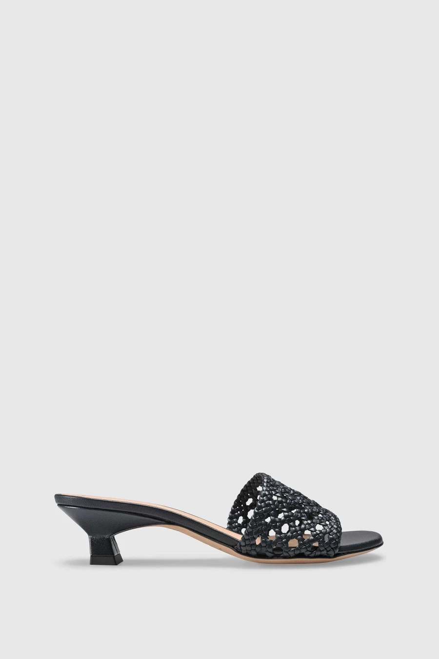 Unützer Women's Sandal 9308A Schwarz Nappa Leather Comfortable Black Sandals