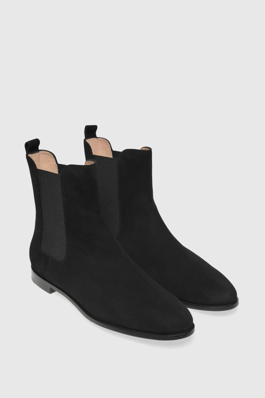 Unützer Women's Schwarz Suede Stiefelette 999 Boots