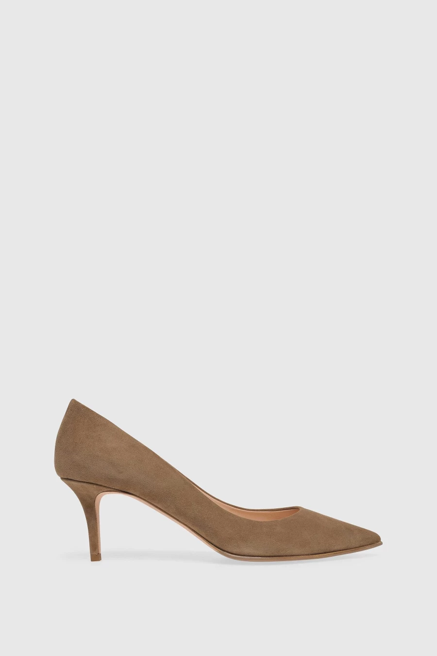 Unützer Women's Pump 7169 in Anthracite Suede - Grau Elegant Heels for Women