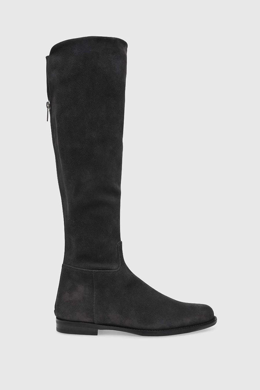 Unützer Women's Braun Suede Boots 2922 - Stretch Comfort Ankle Boots