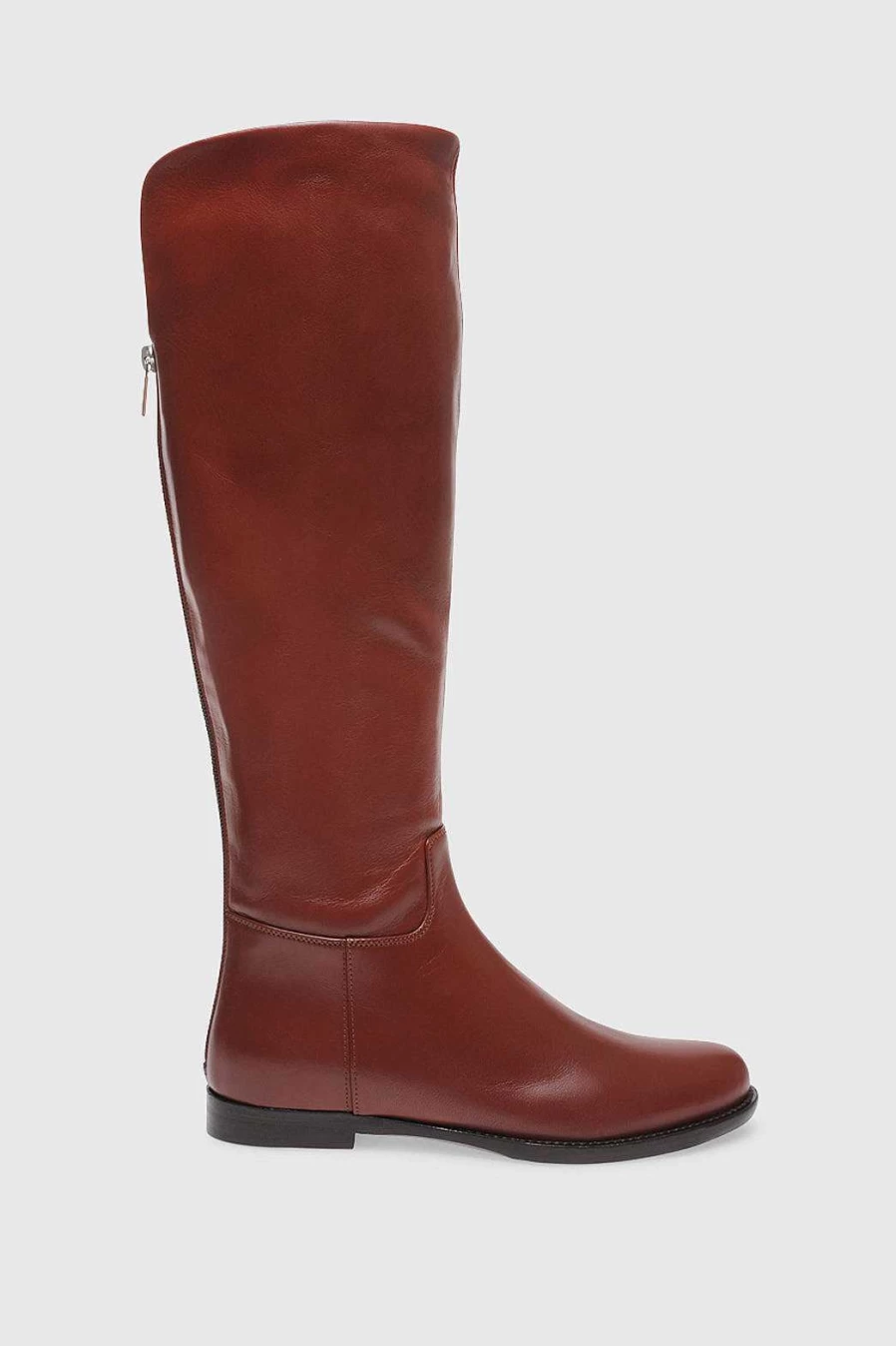 Unützer Women's Boot 2922 in Grau - Dark Grey Camoscio Leather Ankle Boots