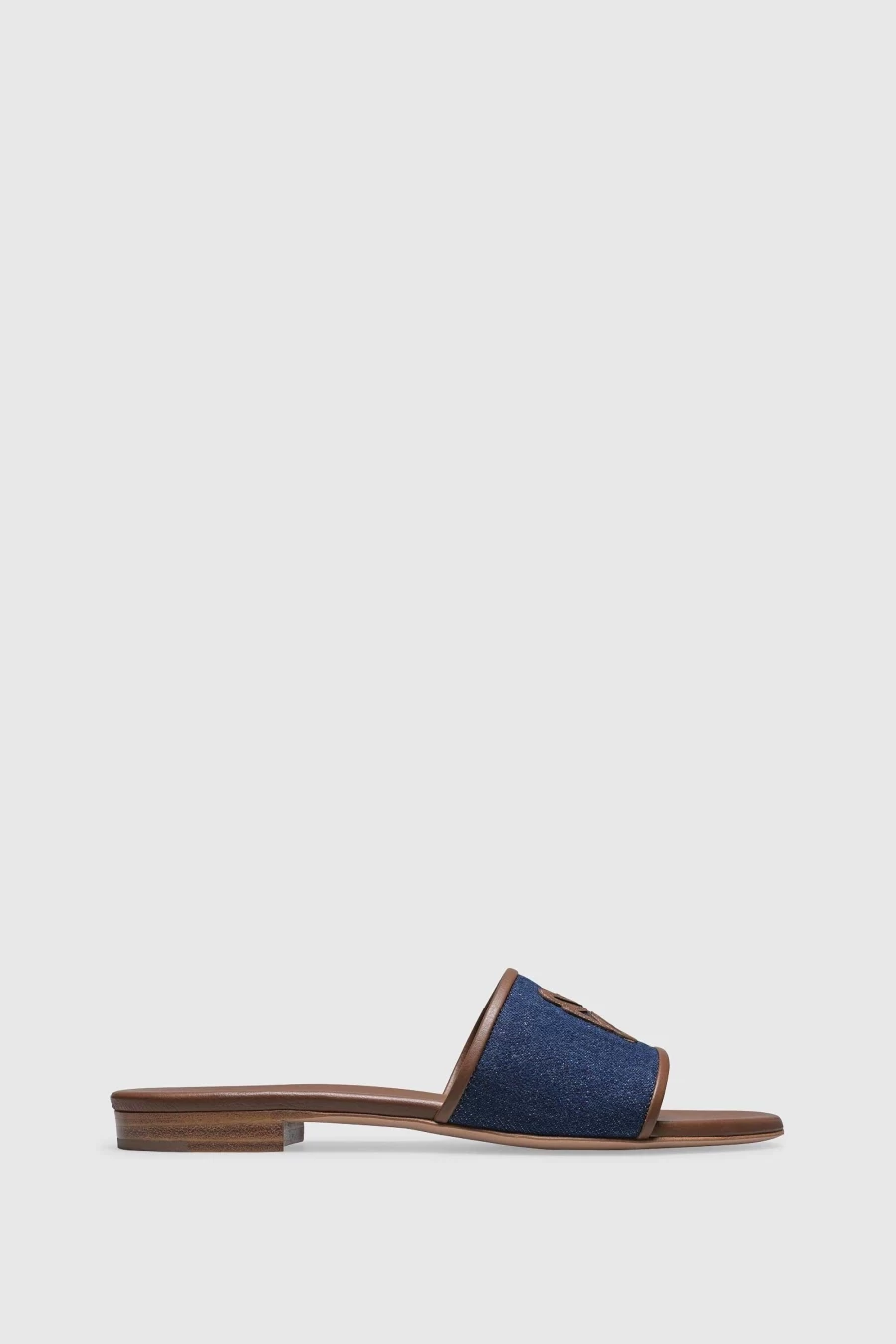 Unützer Women's Sandale 9410 Canvas Mousse in Blue - Comfortable Navy Sandals for Women