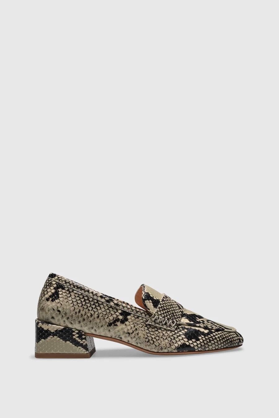 Unützer Women's Loafer 9321 - Rock Python Print Multi-Color Fashion Shoes