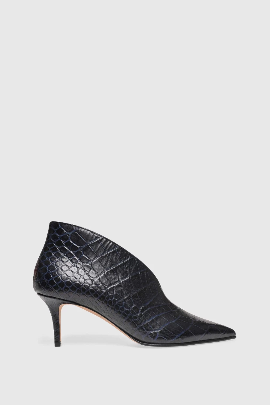 Unützer Women's Pump 7586 Schwarz Nappa Leather Elegant High Heels