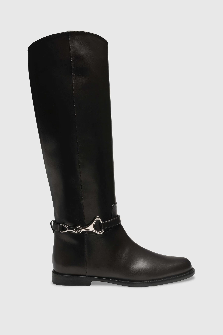 Unützer Women's Schwarz Calf Boots Stiefel 9364 Black
