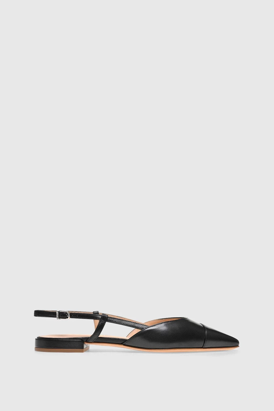 Unützer Women's Slingback 8667 Nappa Sunset Orange Leather Sandals